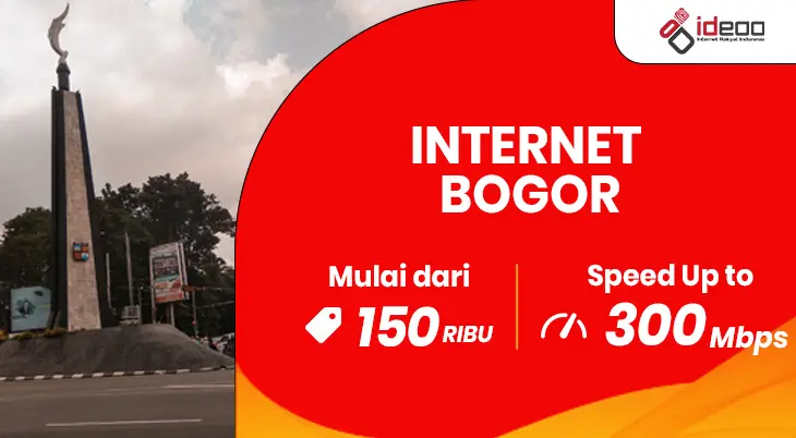 Layanan internet cepat dan stabil di Bogor dari IDEOO
