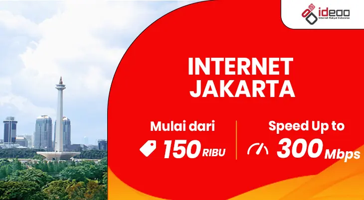 Internet cepat Jakarta IDEOO stabil dan murah