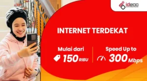 Ilustrasi layanan internet terdekat dengan koneksi cepat, stabil, dan harga terjangkau untuk kebutuhan rumah dan bisnis.