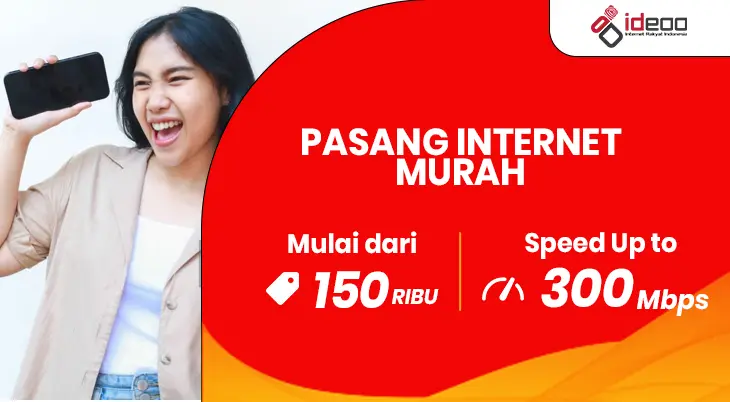 Proses pasang internet murah di rumah dengan teknisi profesional dan jaringan WiFi stabil