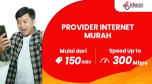 Ilustrasi provider internet murah dengan koneksi cepat dan stabil untuk kebutuhan rumah dan bisnis.