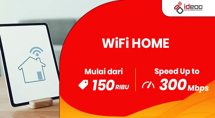 WiFi home cepat dan stabil untuk keluarga, mendukung hiburan digital, belajar online, dan aktivitas produktif dengan bahagia