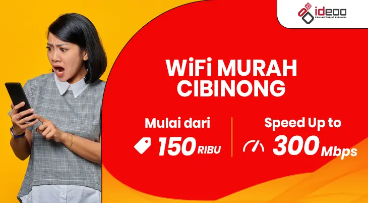 Keluarga di Cibinong menikmati WiFi murah dengan koneksi internet cepat, stabil, dan hemat biaya di rumah