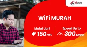 WiFi murah dengan koneksi internet cepat dan stabil di rumah
