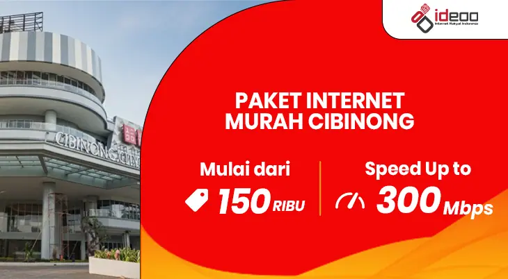 Keluarga menikmati koneksi internet cepat dari paket internet murah Cibinong
