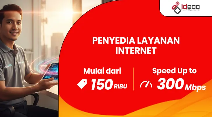 Ilustrasi jaringan digital global yang dioperasikan oleh penyedia layanan internet profesional