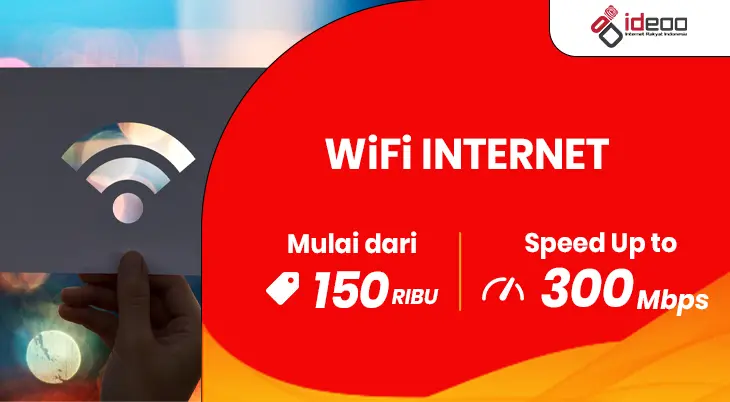Perangkat rumah pintar terhubung ke WiFi internet stabil.